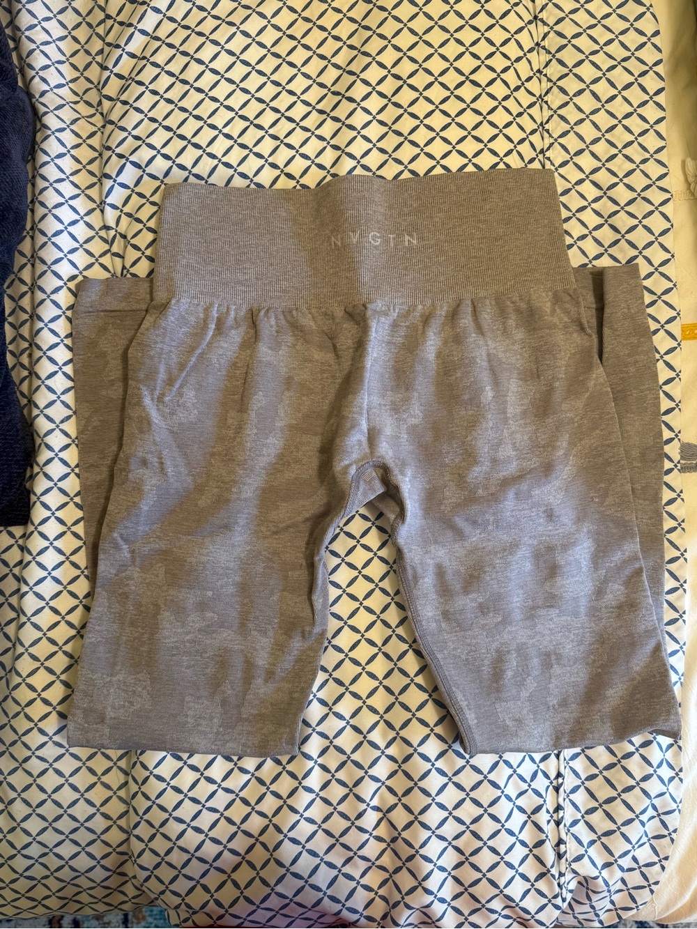 NVGTN Gray High-Waist Leggings
